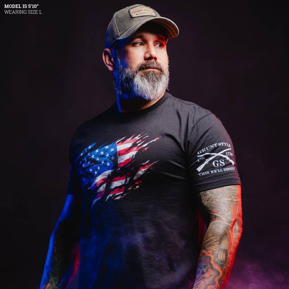 Still Standing T-Shirt - Black - Image 3