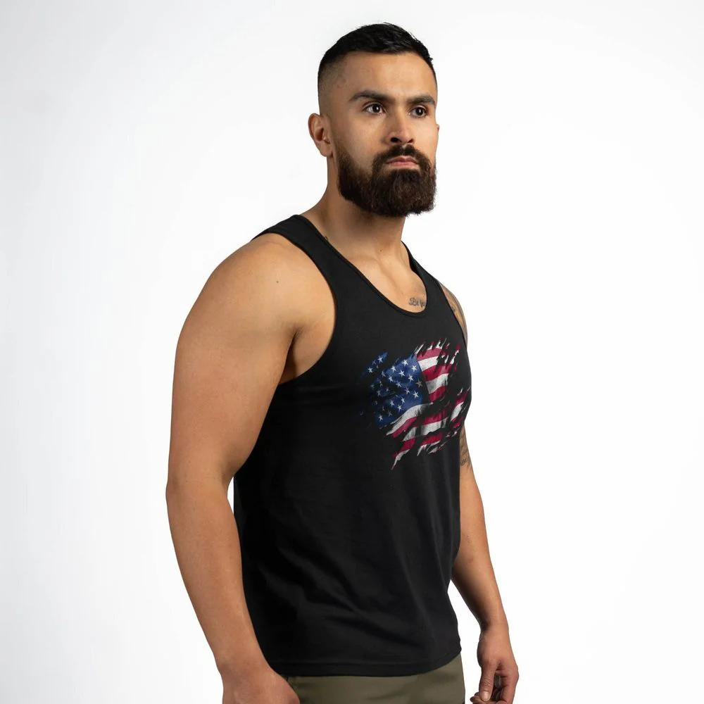 Still Standing Tank - Black - Image 8