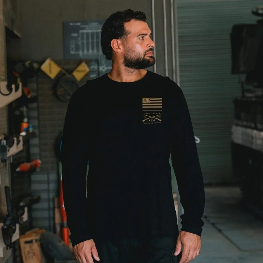 Strength Through Suffering Long Sleeve - Black - Image 3
