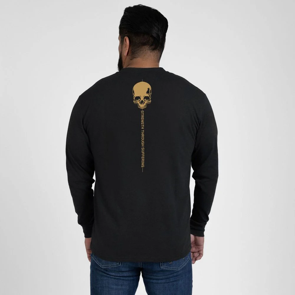 Strength Through Suffering Long Sleeve - Black - Image 7