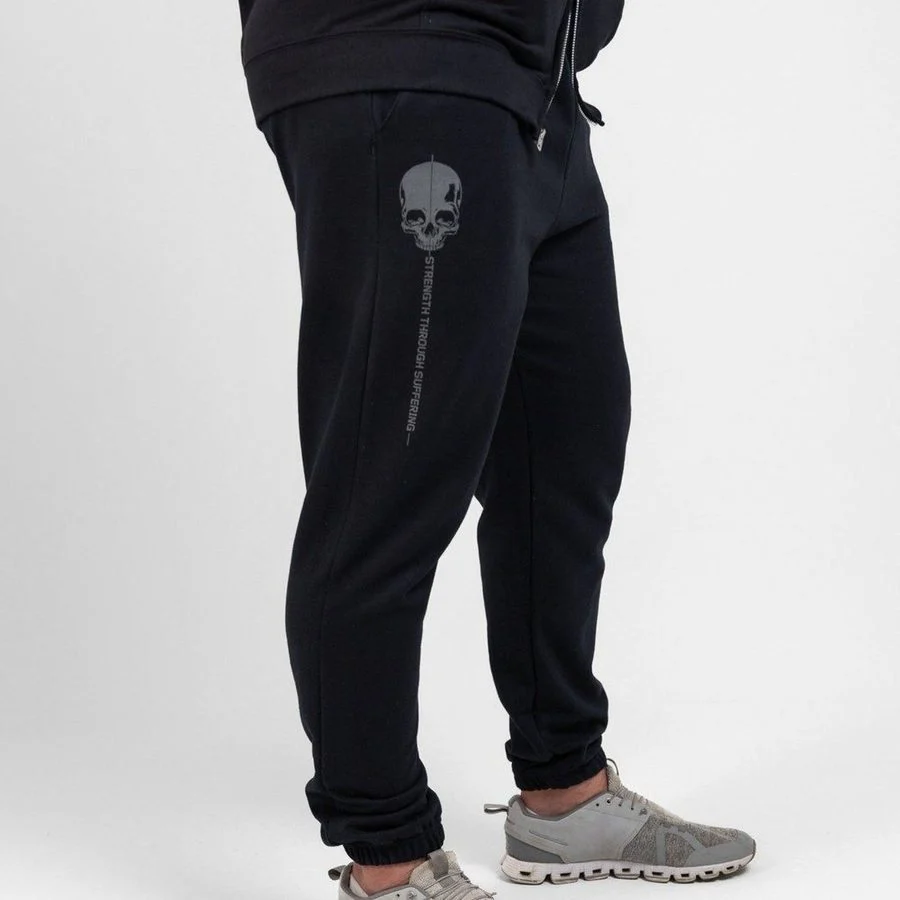 Strength Through Suffering Sweat Pant - Black - Image 5