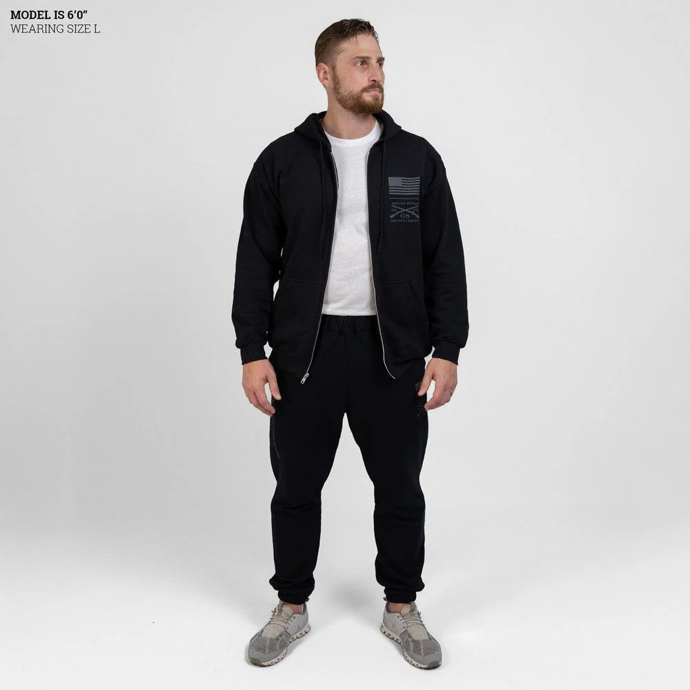 Strength Through Suffering Sweat Pant - Black - Image 7