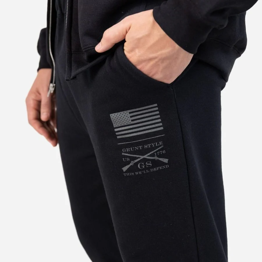 Strength Through Suffering Sweat Pant - Black - Image 8