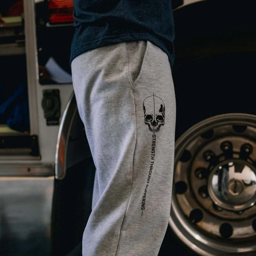 Strength Through Suffering Sweat Pant - Sport Gray - Image 3