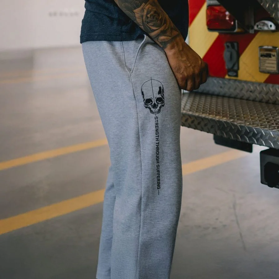 Strength Through Suffering Sweat Pant - Sport Gray - Image 4