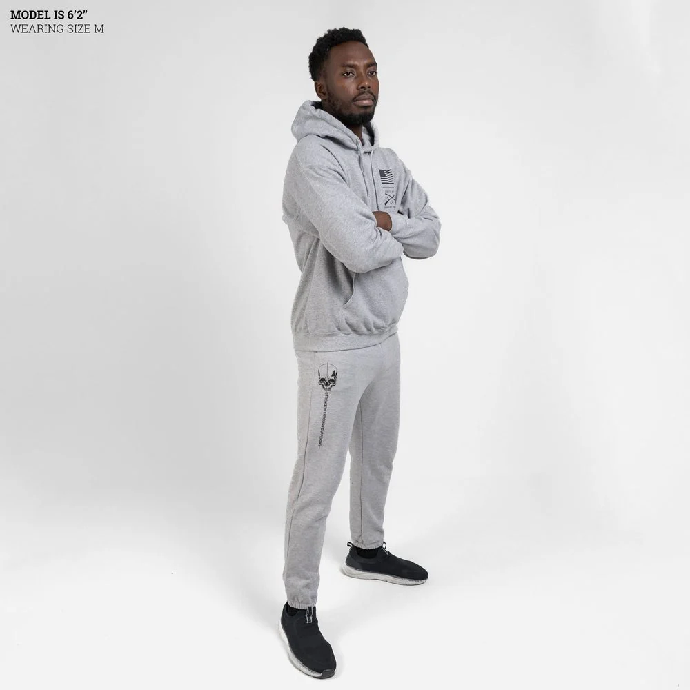Strength Through Suffering Sweat Pant - Sport Gray - Image 6