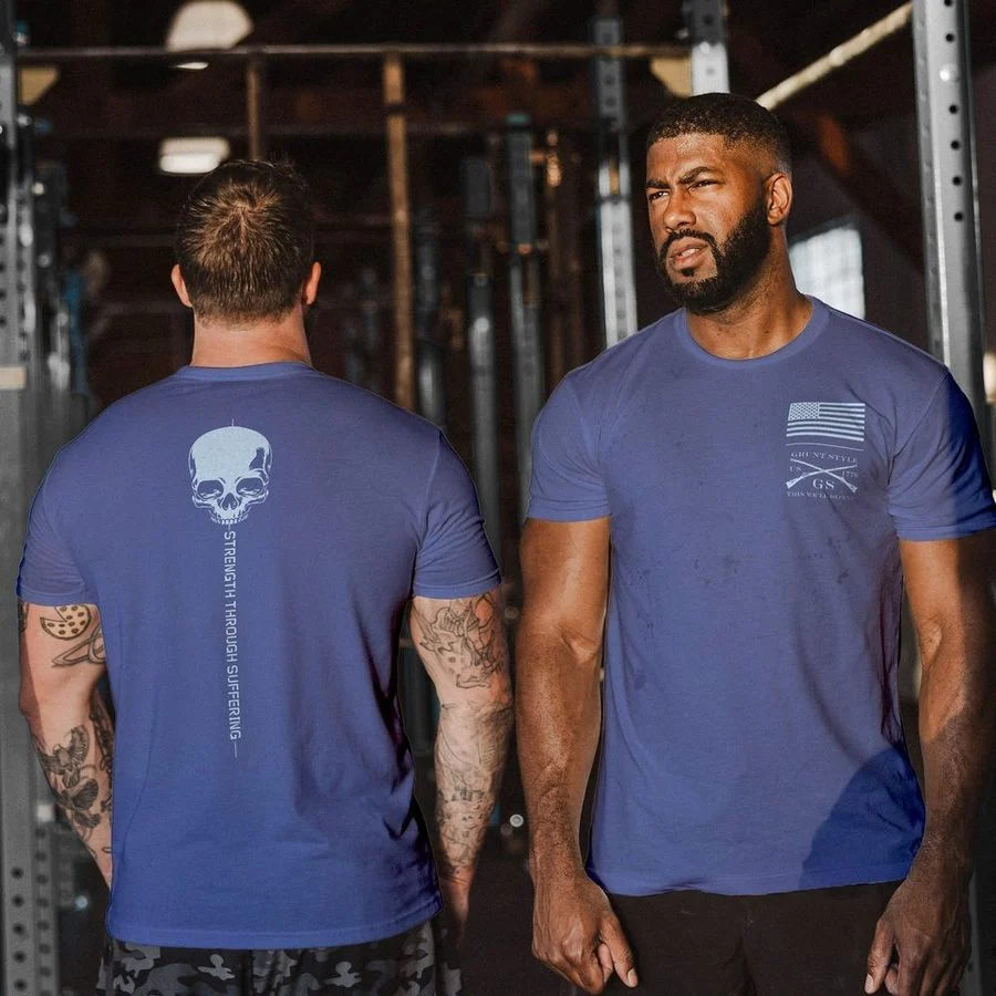 Strength Through Suffering T-Shirt - Future Dusk - Image 3