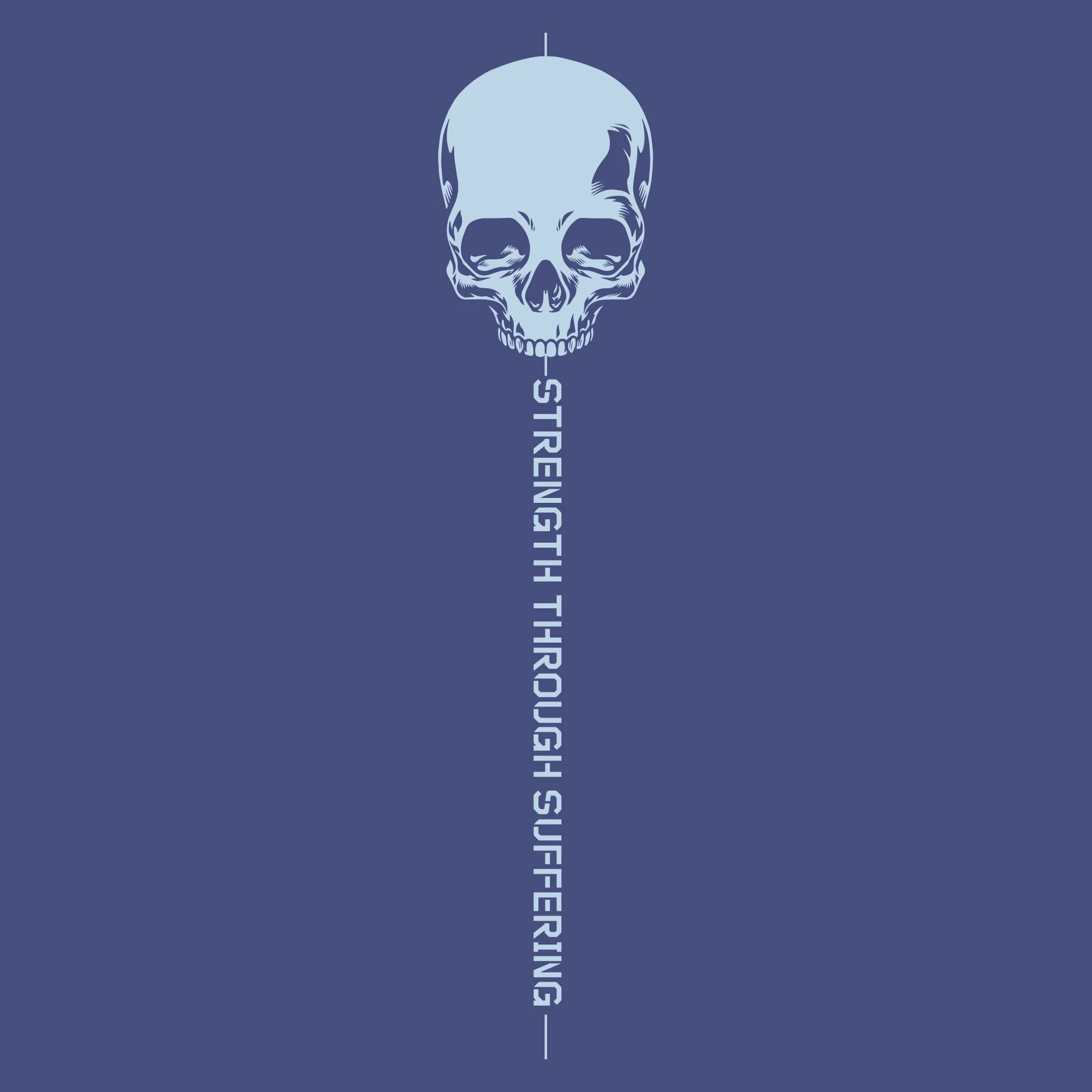 Strength Through Suffering T-Shirt - Future Dusk - Image 4