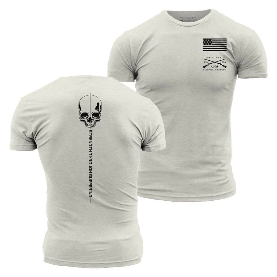 Strength Through Suffering T-Shirt - Sand