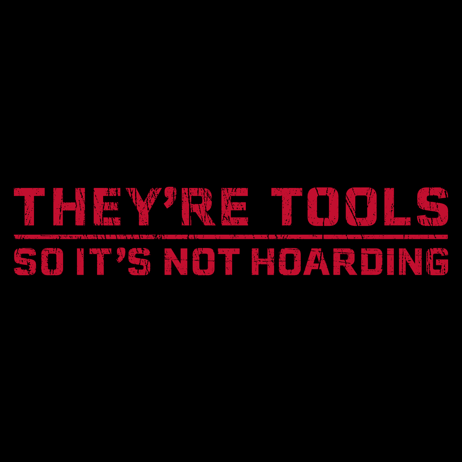Tools T-Shirt - Black - Image 3