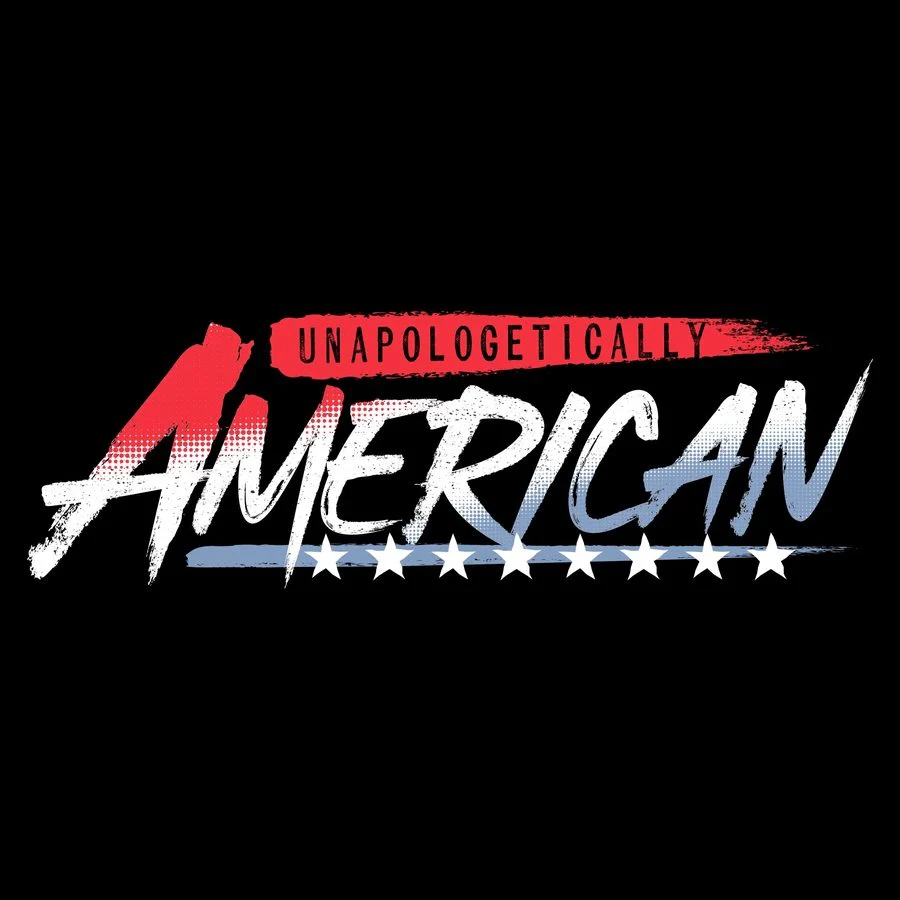 Unapologetically American Hoodie - Black - Image 3