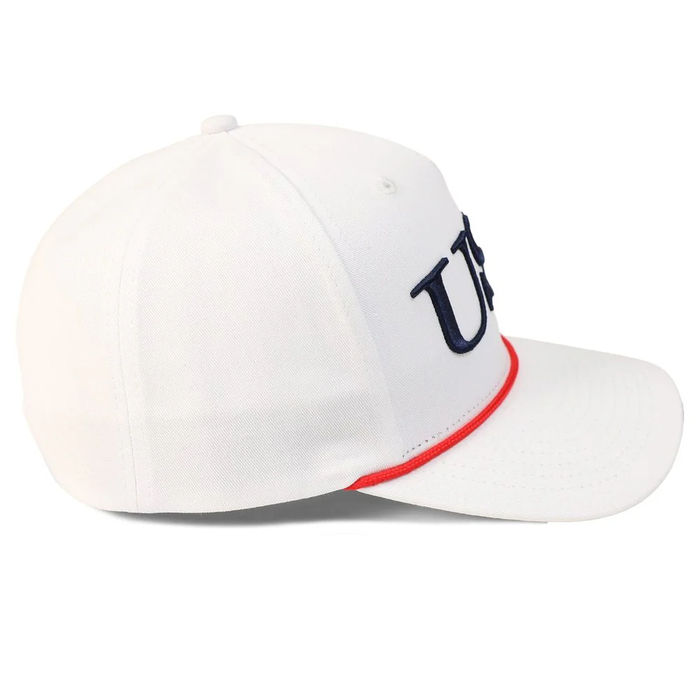 USA Rope Hat - White - Image 5