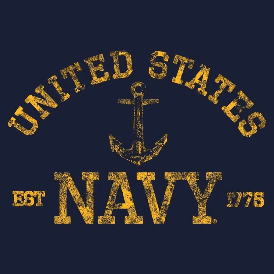 USN - Est. 1775 2.0 T-Shirt - Navy - Image 5