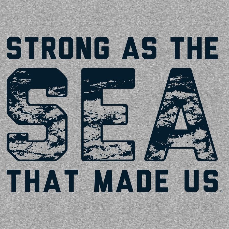 USN - Forged By The Sea - Athletic Heather - Image 5