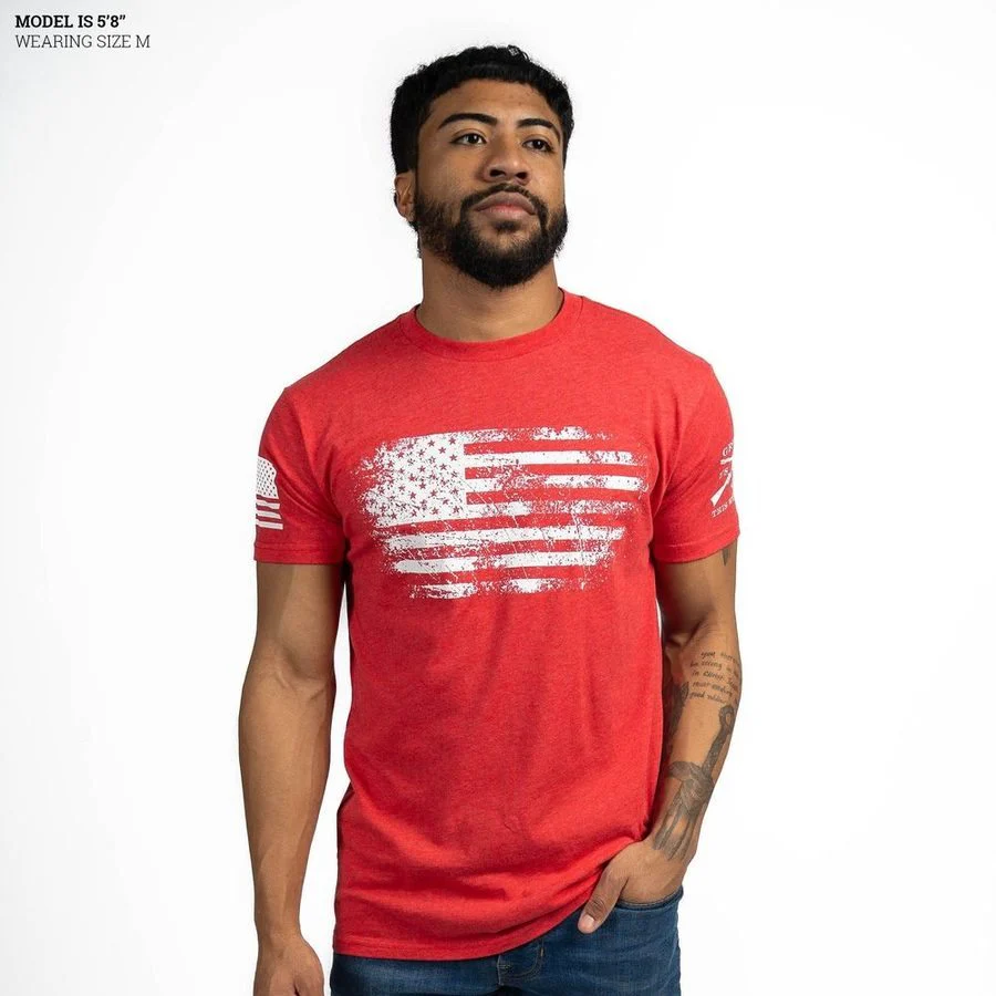 Vintage American  T-Shirt - Red - Image 6