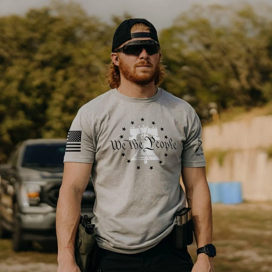 We The People T-Shirt - Dark Heather Gray - Image 4