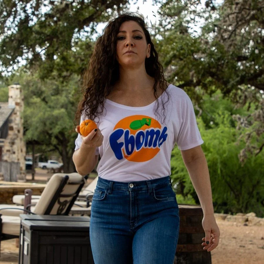 Women's F-Bomb Slouchy T-Shirt - White - Image 4
