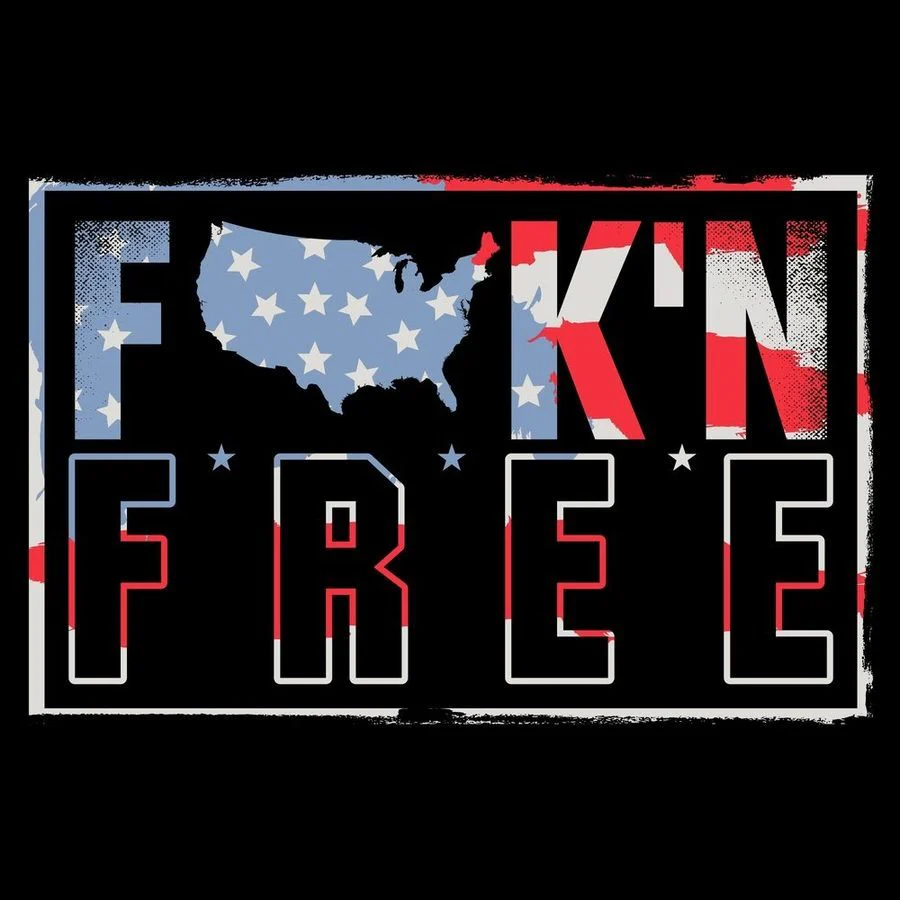 Women's F*ck'n Free Slouchy Fit T-Shirt - Black - Image 5