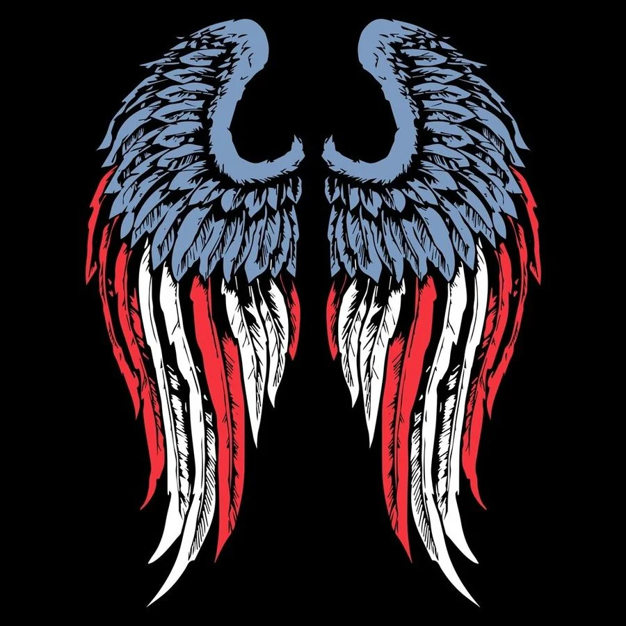 Women's Freedom Angel Hoodie - Black - Image 6
