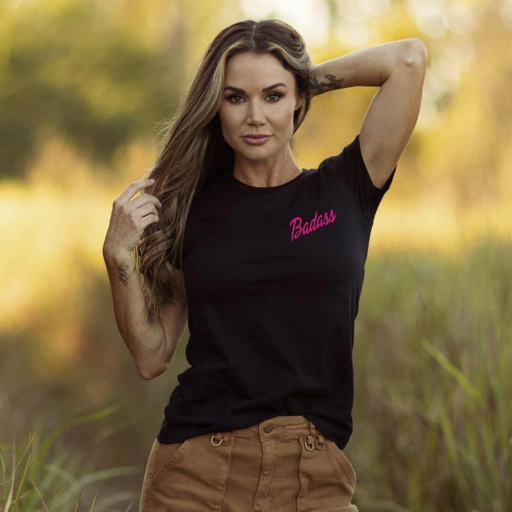 Women's Fully Leaded Slim Fit T-Shirt - Black - Image 4