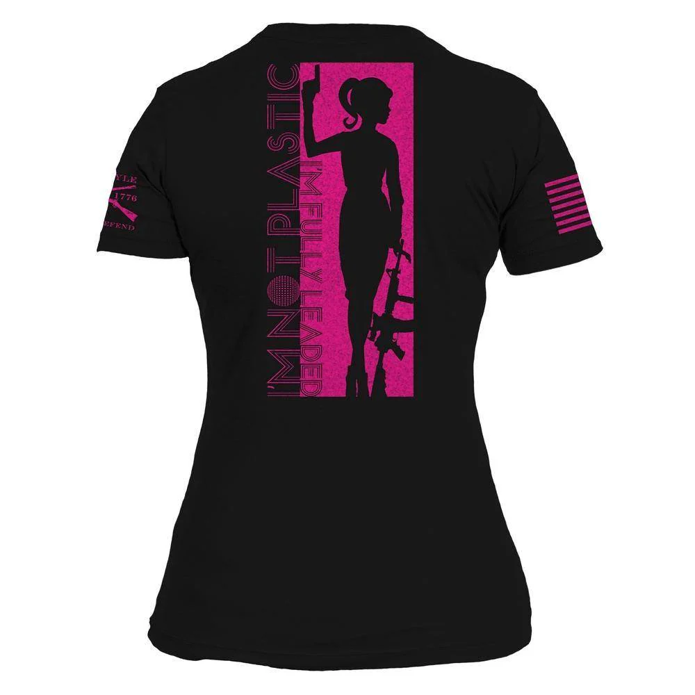 Women's Fully Leaded Slim Fit T-Shirt - Black - Image 5