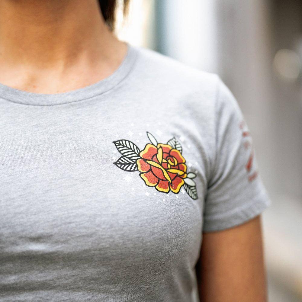 Women's Leader Of The Pride Slim Fit T-Shirt - Dark Heather Gray - Image 5