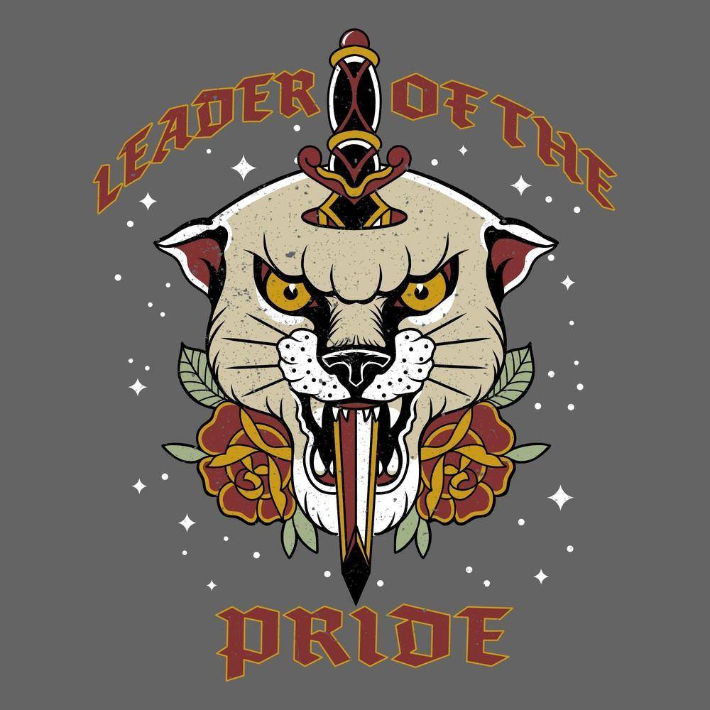 Women's Leader Of The Pride Slim Fit T-Shirt - Dark Heather Gray - Image 7