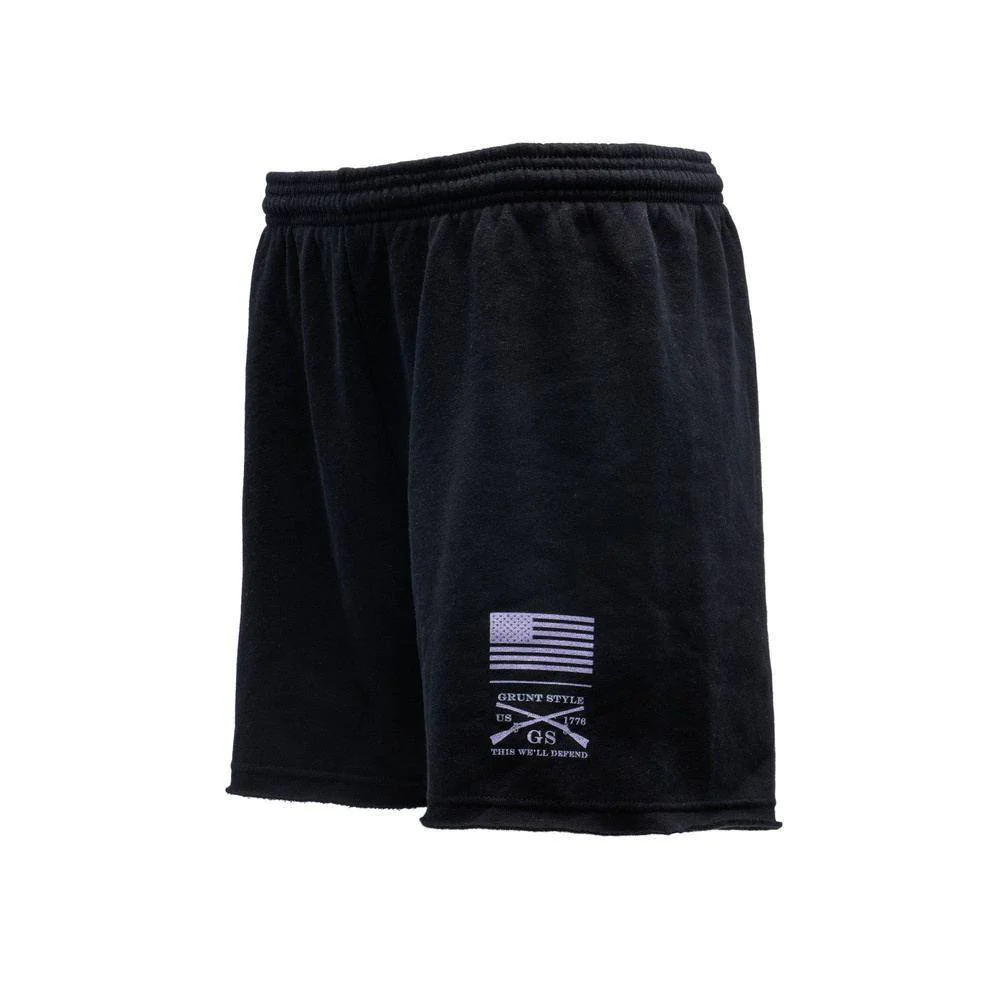 Women's R&R Fleece Shorts - Black - Image 7