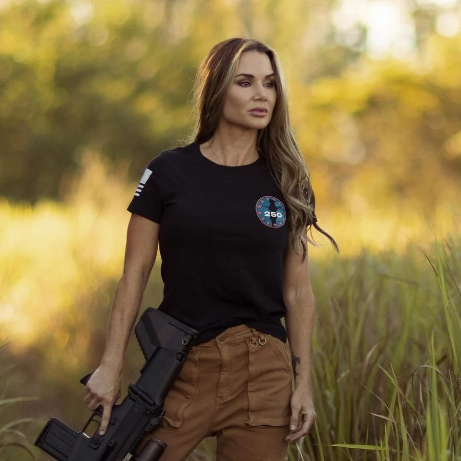 Women's Rebel Slim Fit T-Shirt - Black - Image 4