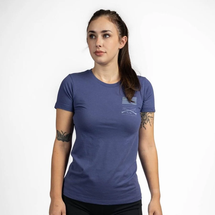 Women's Strength Through Suffering Slim Fit T-Shirt - Future Dusk - Image 6