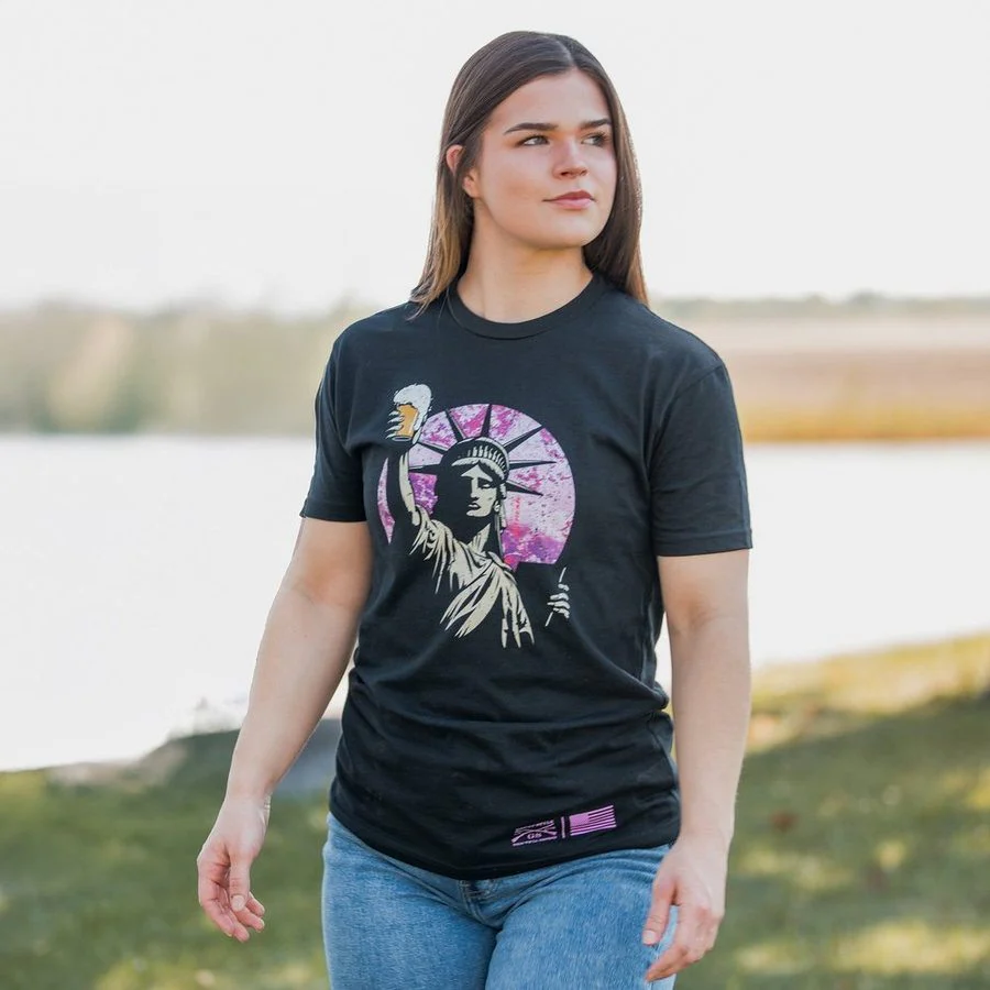 Women's Toast To Freedom Boyfriend Fit T-Shirt - Realtree Extreme® - Image 2