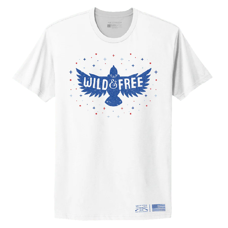 Women's Wild & Free Boyfriend Fit T-Shirt - White