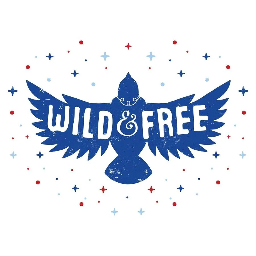 Women's Wild & Free Boyfriend Fit T-Shirt - White - Image 7