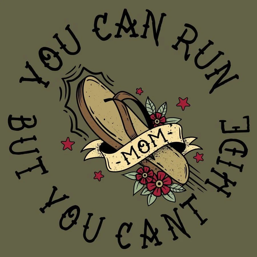 Women's You Can Run Boyfriend Fit T-Shirt - Military Green - Image 7