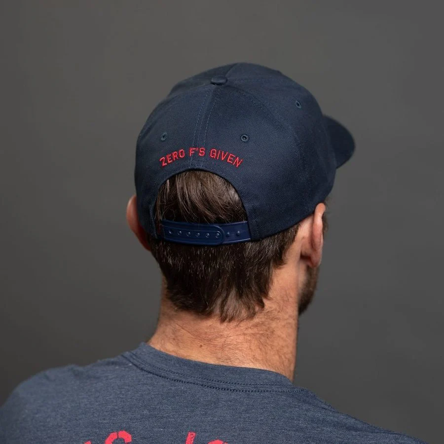 Zero F's Given Hat - Navy - Image 5