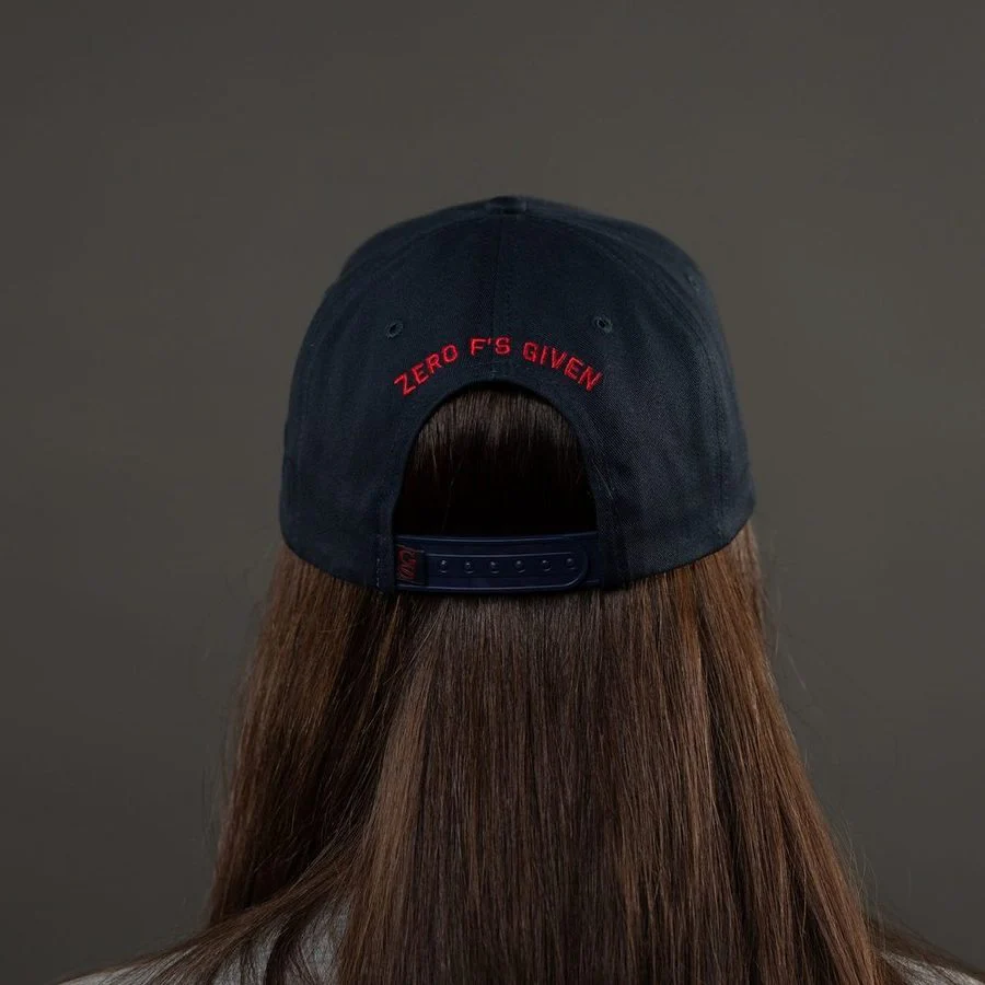 Zero F's Given Hat - Navy - Image 8